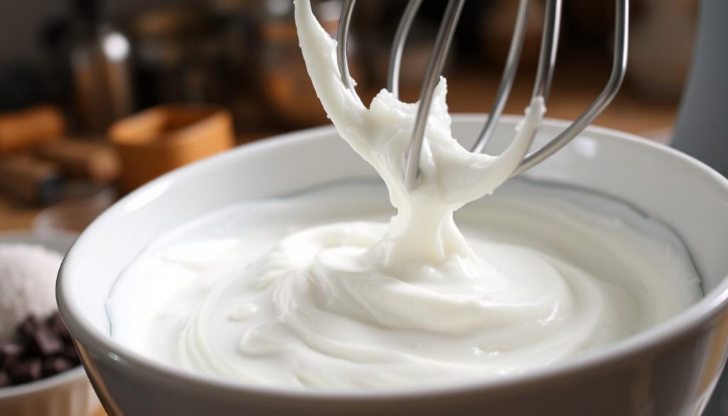 Battre les Blancs en Neige pour un Moelleux au Chocolat