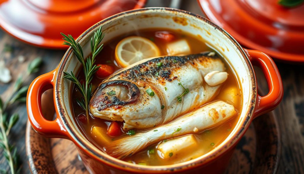 Cassolette de poisson en cocotte