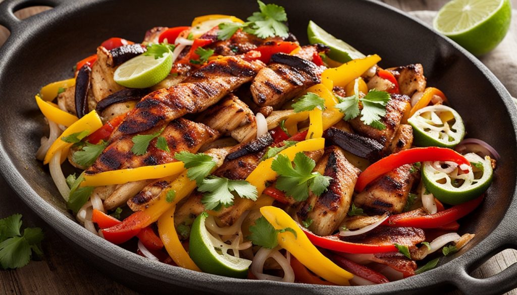 Fajitas Recette