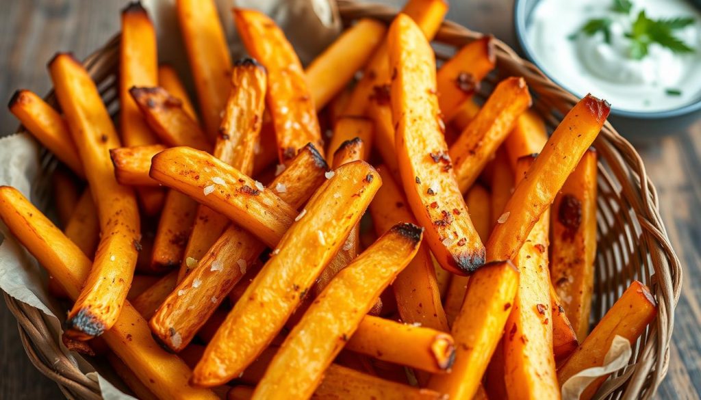 Frites Patate Douce Blanche