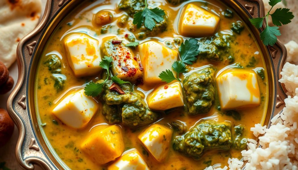 Mélange harmonieux Palak Paneer