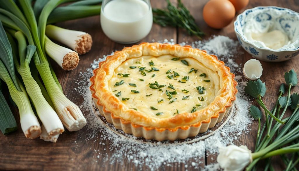 Tarte aux Poireaux