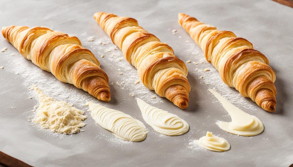 Technique de roulage de croissants