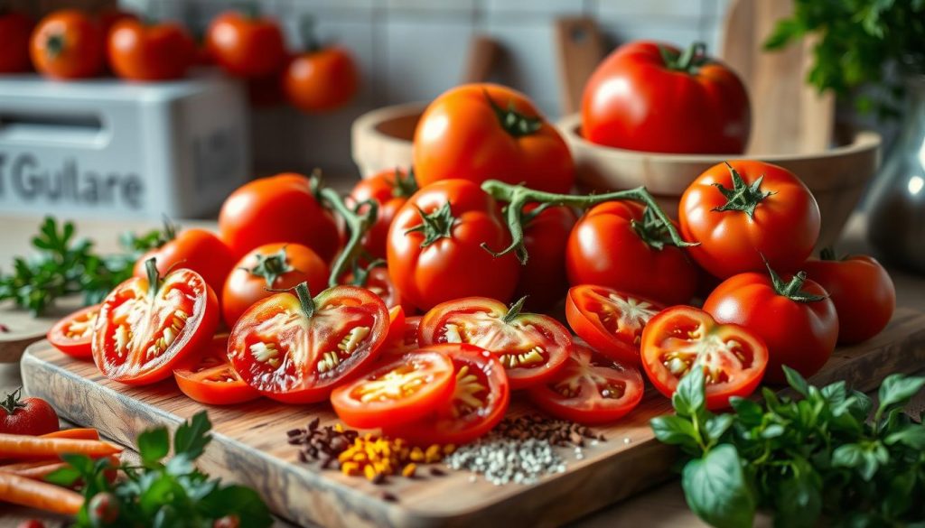 Tomate Coeur de Bœuf dans la cuisine