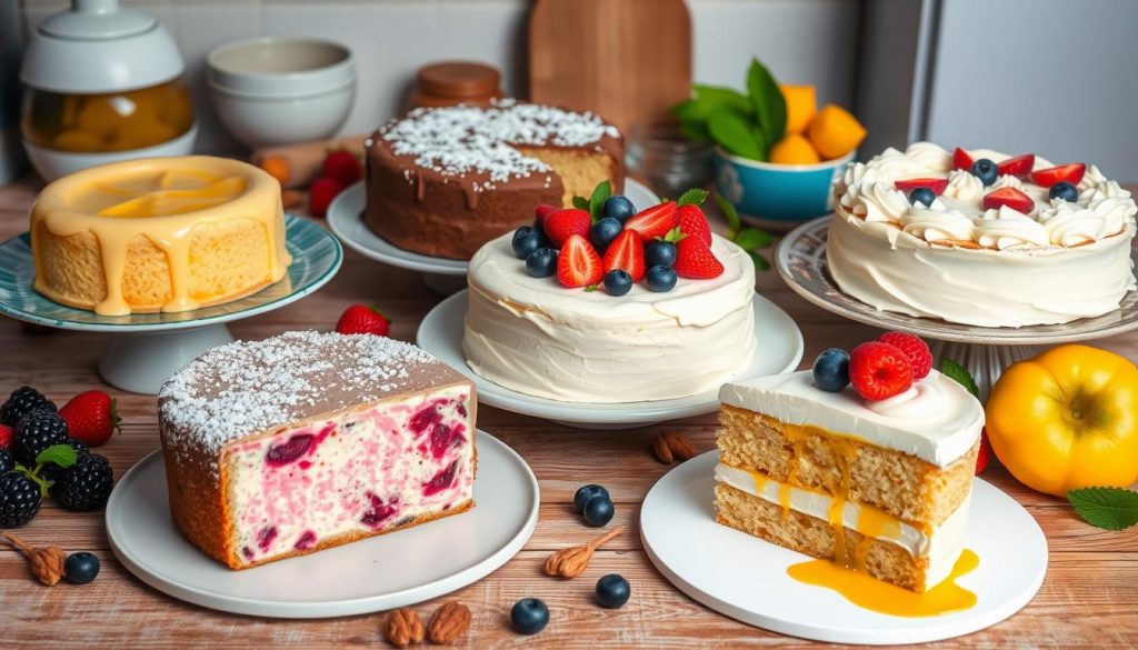 Variétés de gâteau au yaourt