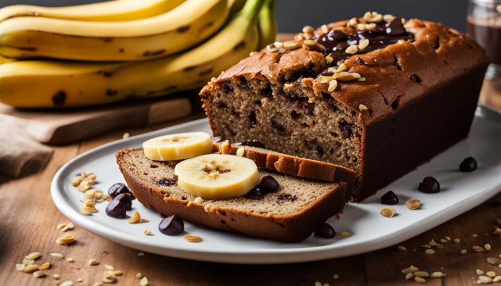 banana bread petit déjeuner sain