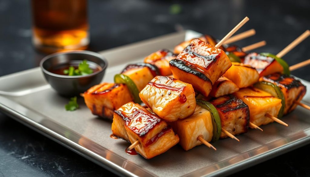 brochettes teriyaki maison