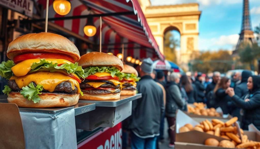 burgers and chicken