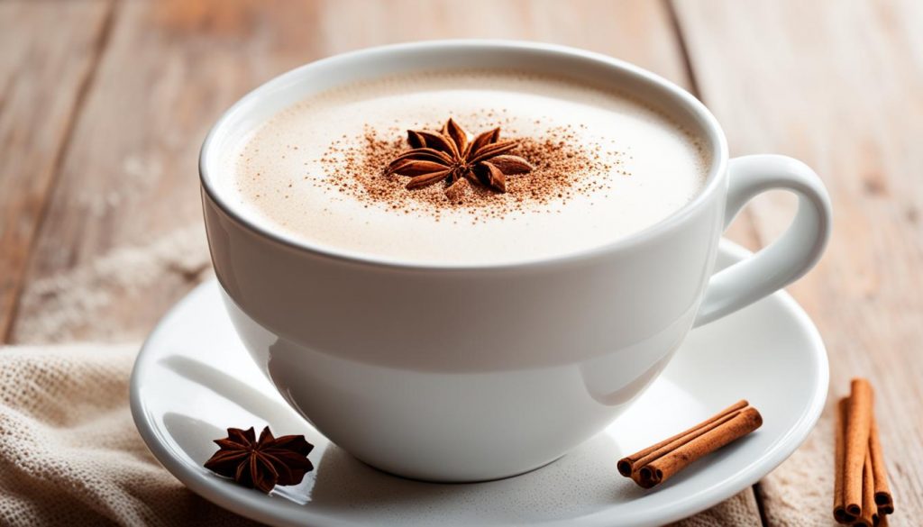 chai latte végétalien