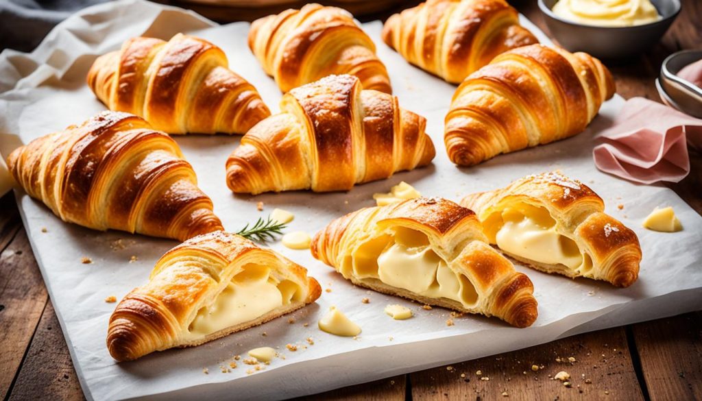 croissants dorés