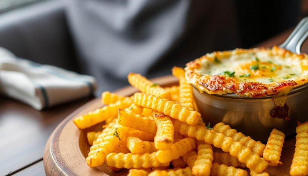 frites de polenta et gratin