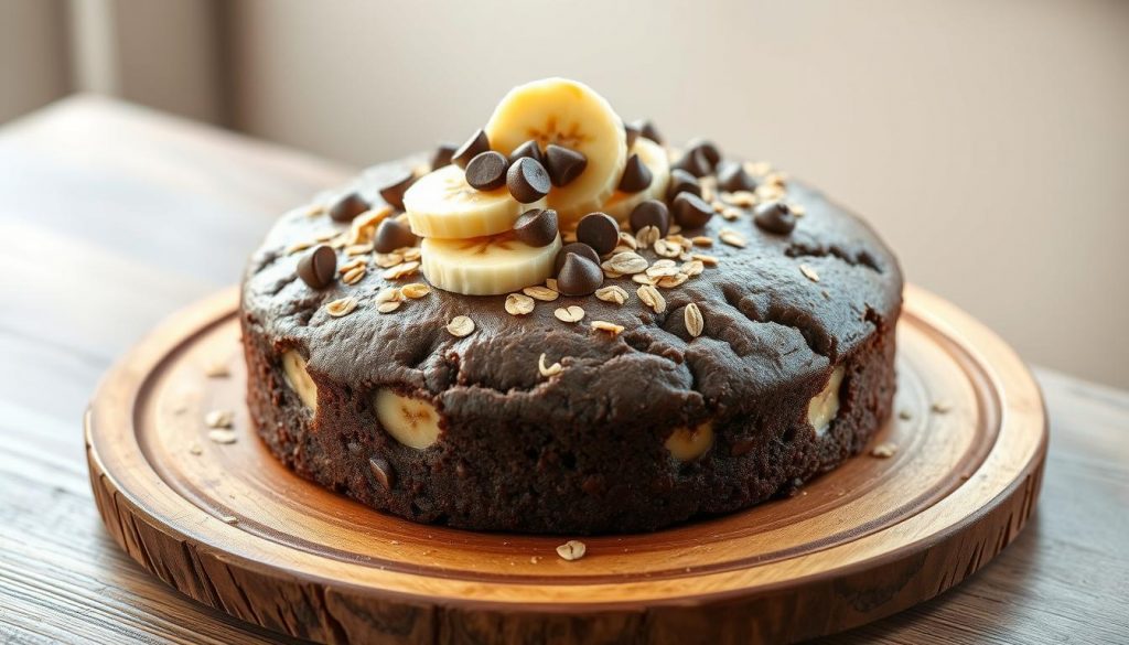 gateau healthy chocolat et banane