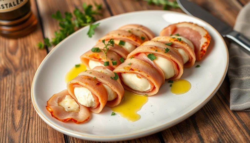 involtini au jambon et fromage