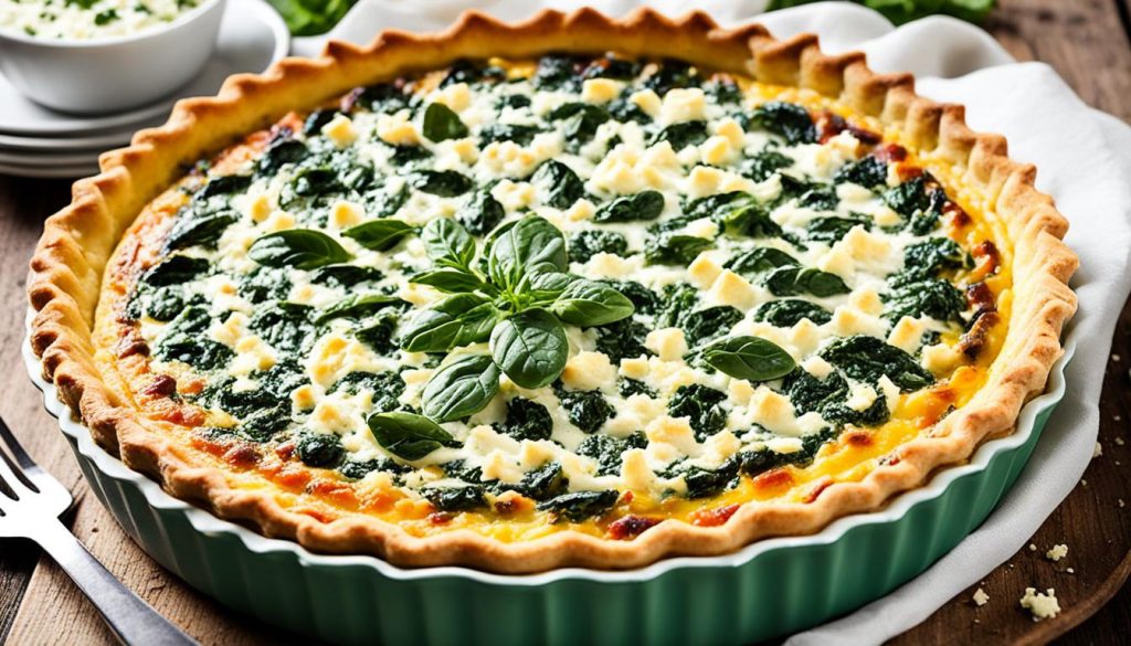 quiche épinards feta recette