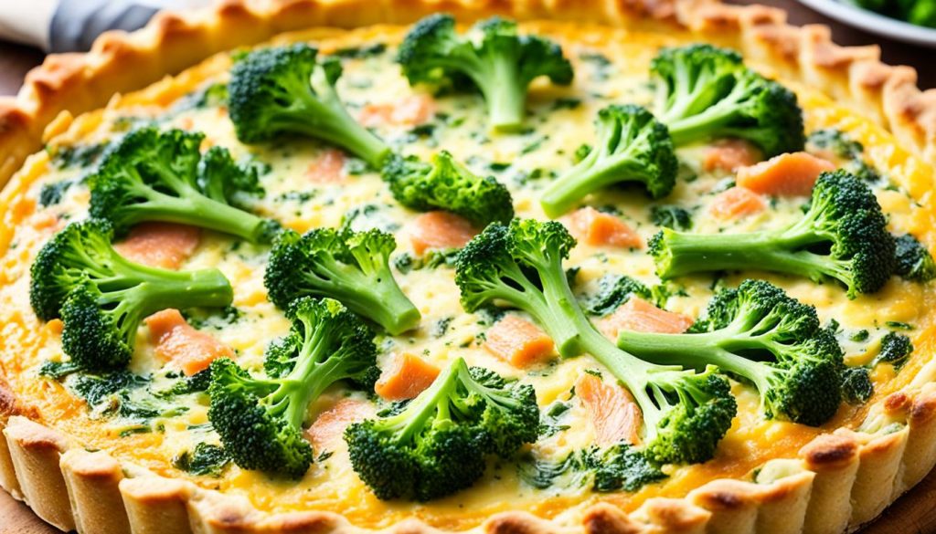 quiche saumon brocoli recette