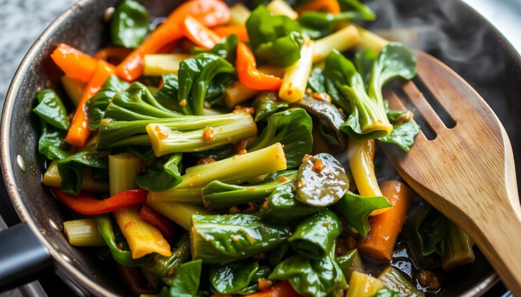 recette Bok Bok Choy sauté