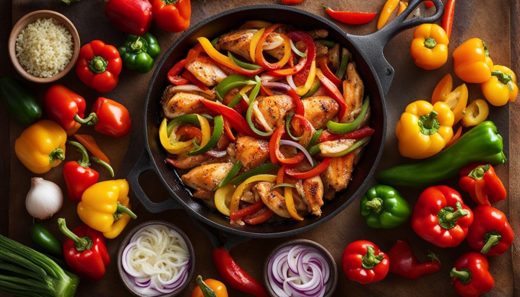 recette fajitas au poulet