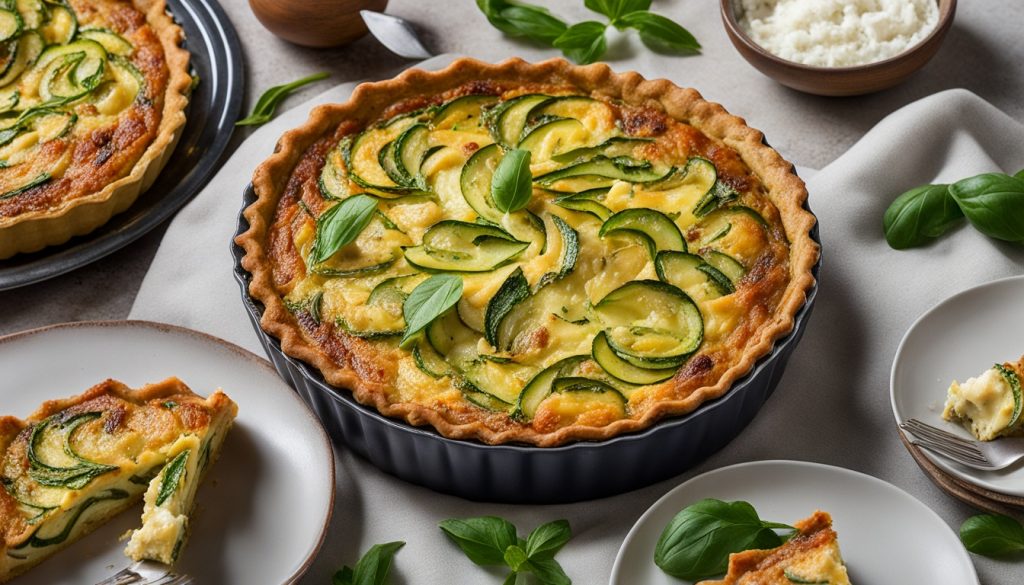 recette quiche courgettes