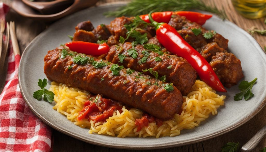 recette rougail saucisse réunion