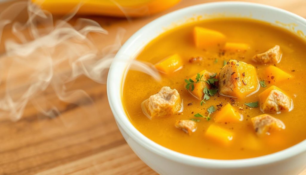 recette soupe butternut viande