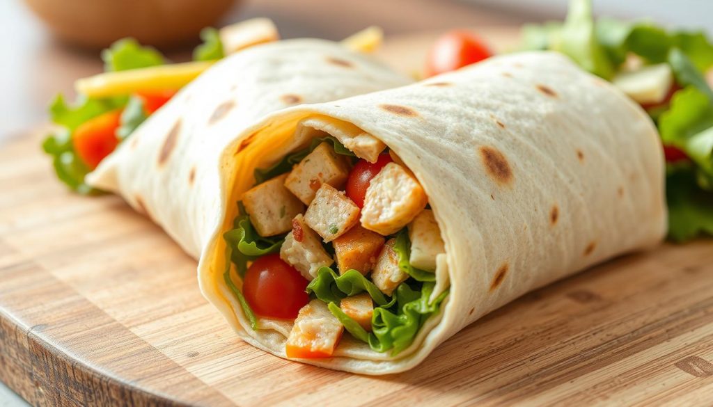 recette wrap thon