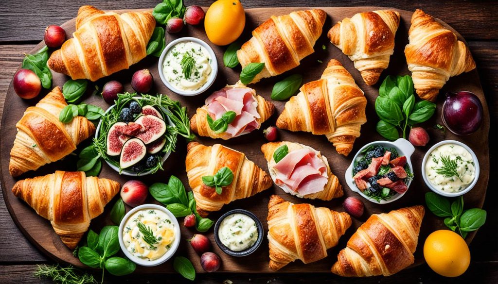 recettes de croissants variés