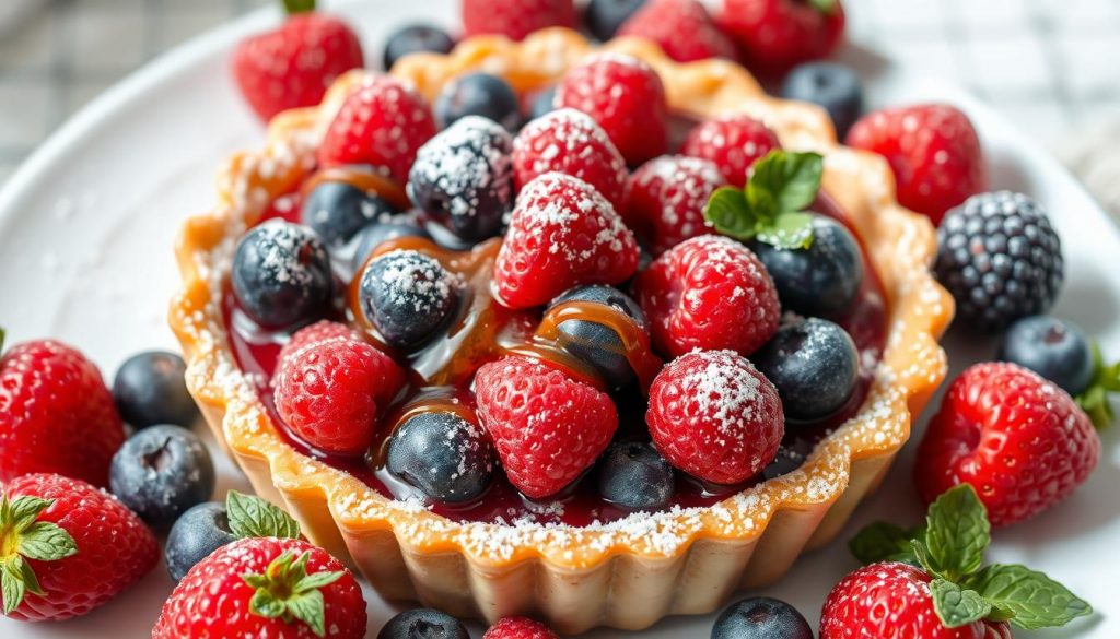 tarte aux fruits rouges surgelés marmiton