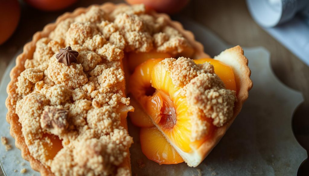 tarte crumble abricots