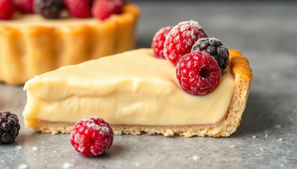 tarte fruits rouges surgelés crème pâtissière