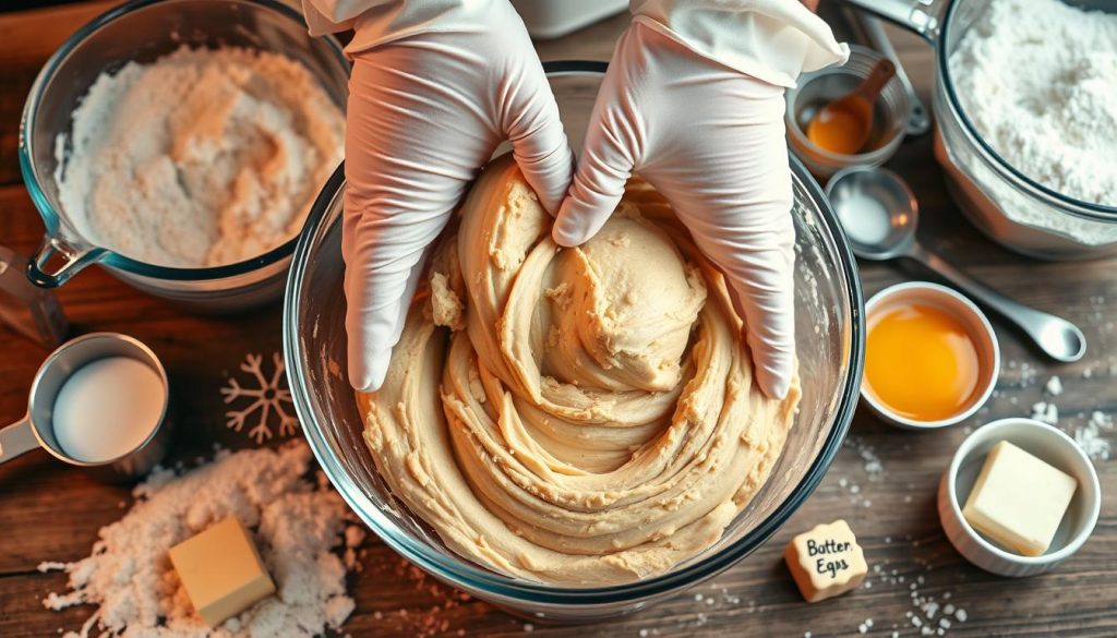 technique cookie dough