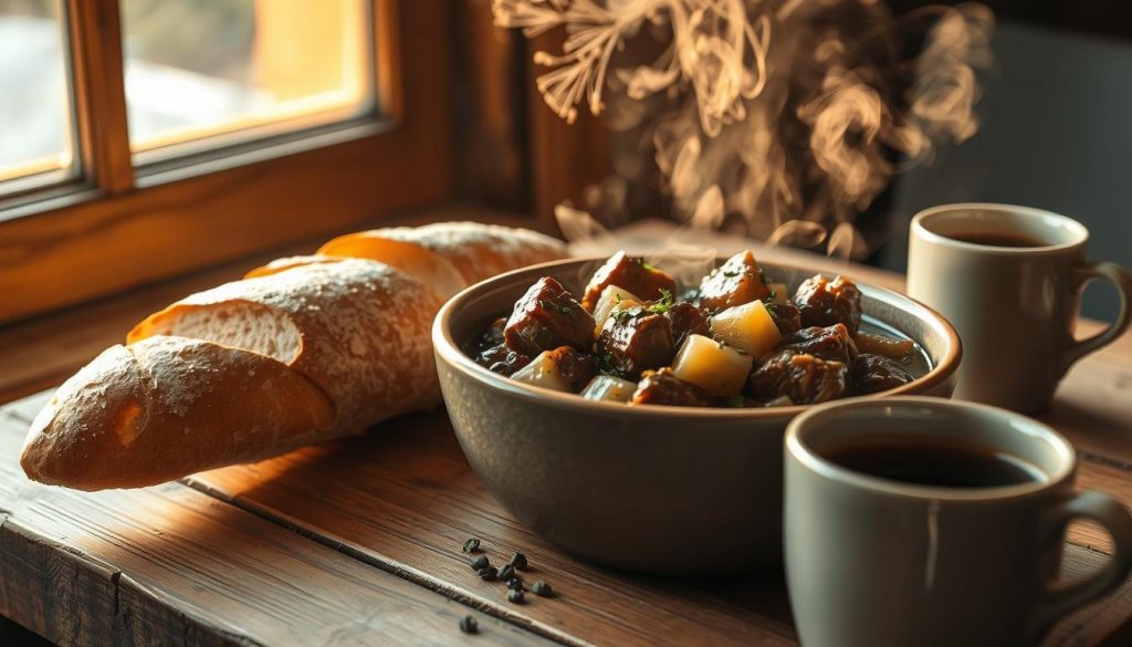 tripoux petit-déjeuner