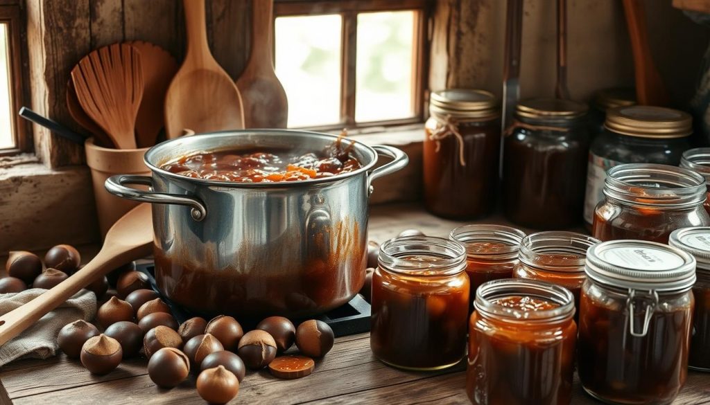 Confiture de châtaigne