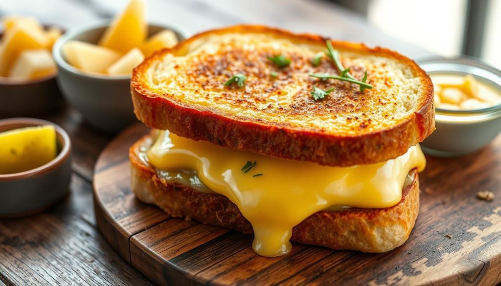 Croque monsieur croustillant