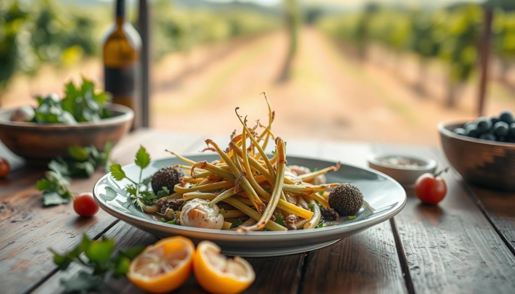 Expérience culinaire sarment