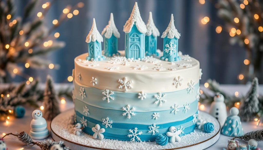 Gâteau Le Reine des Neiges