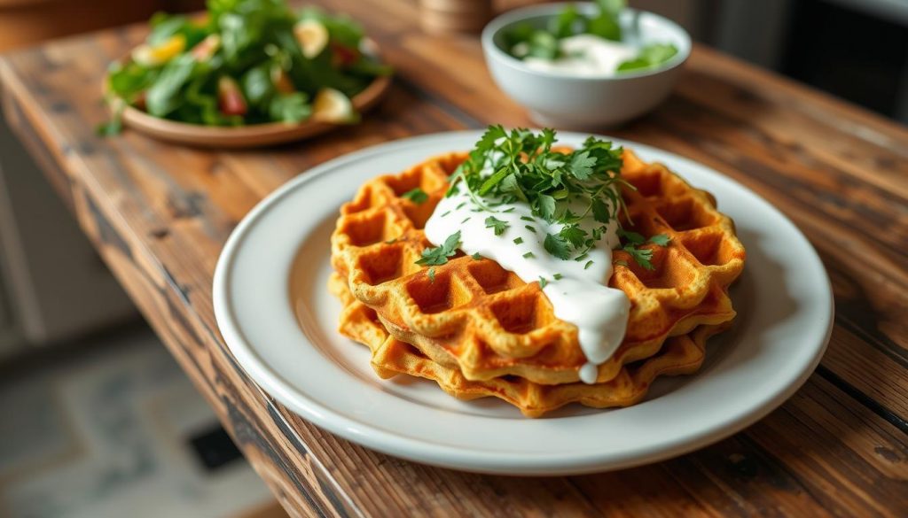 Gaufre courgette