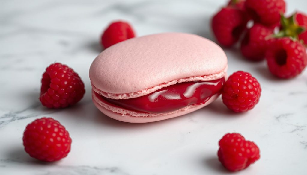 Macaron framboise