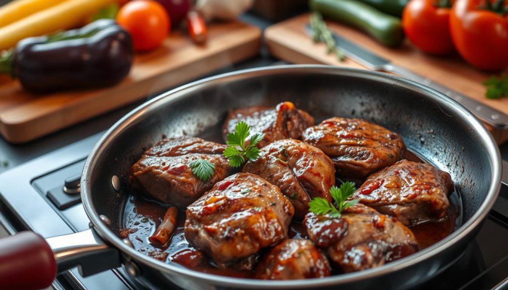 Maîtriser la cuisson du foie de bœuf à la poêle