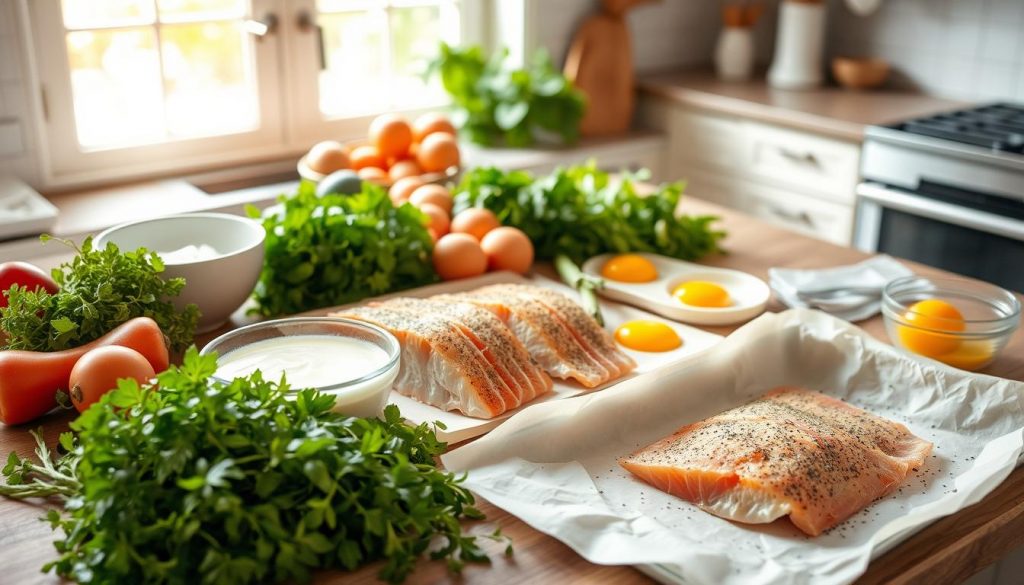 Préparation terrine de poisson