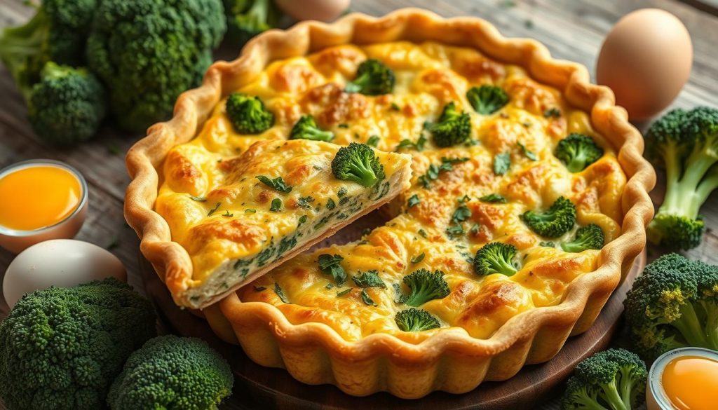 Quiche aux brocolis