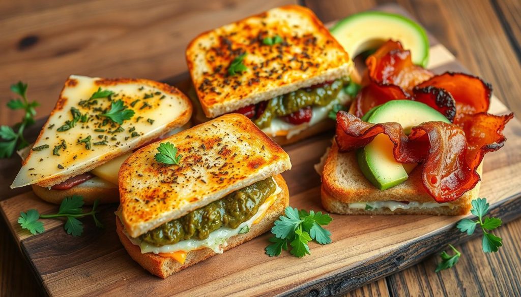 Recettes alternatives de croque monsieur