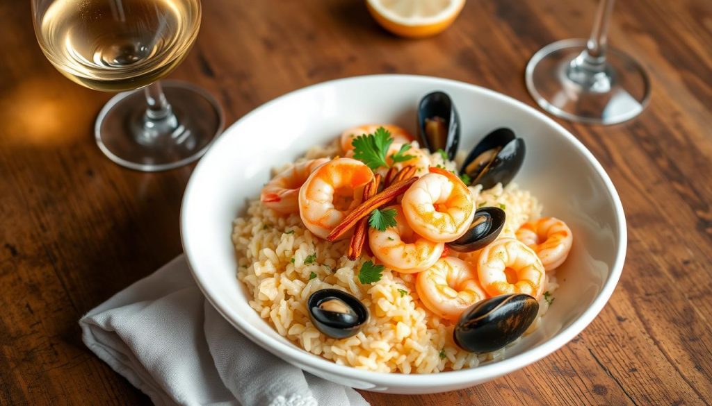 Risotto au fruit de mer