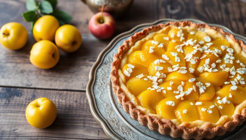 Tarte mirabelle alsacienne amande