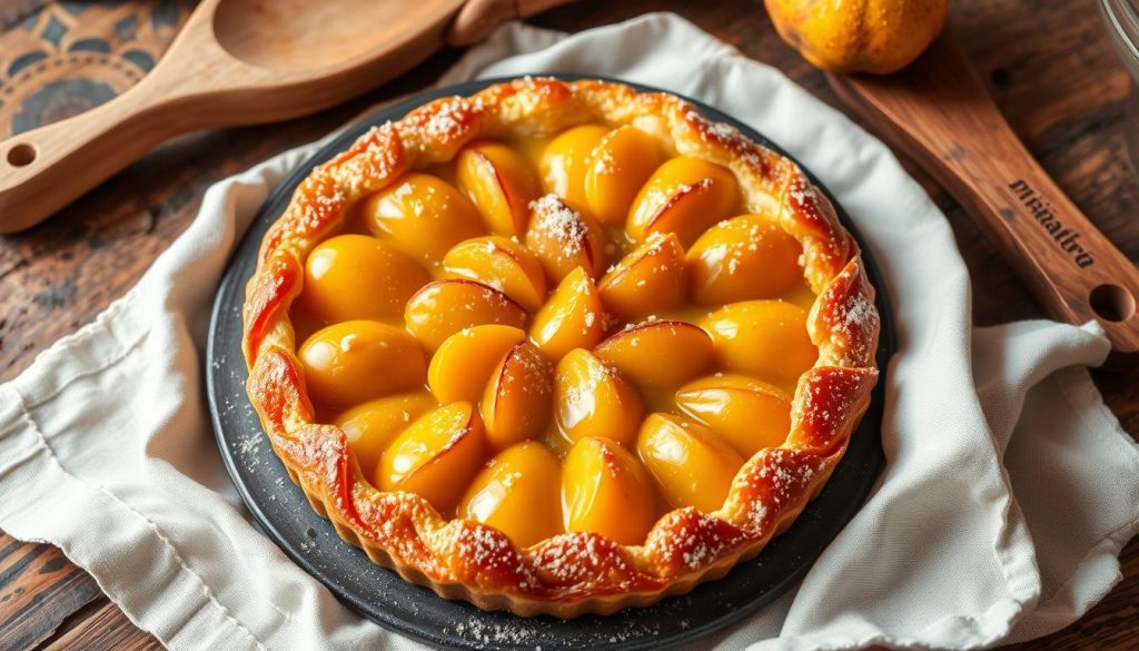 Tarte mirabelle traditionnelle alsacienne