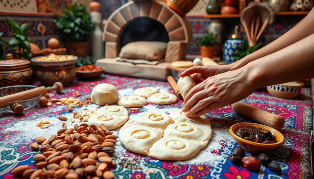 Techniques de préparation des pâtisseries marocaines