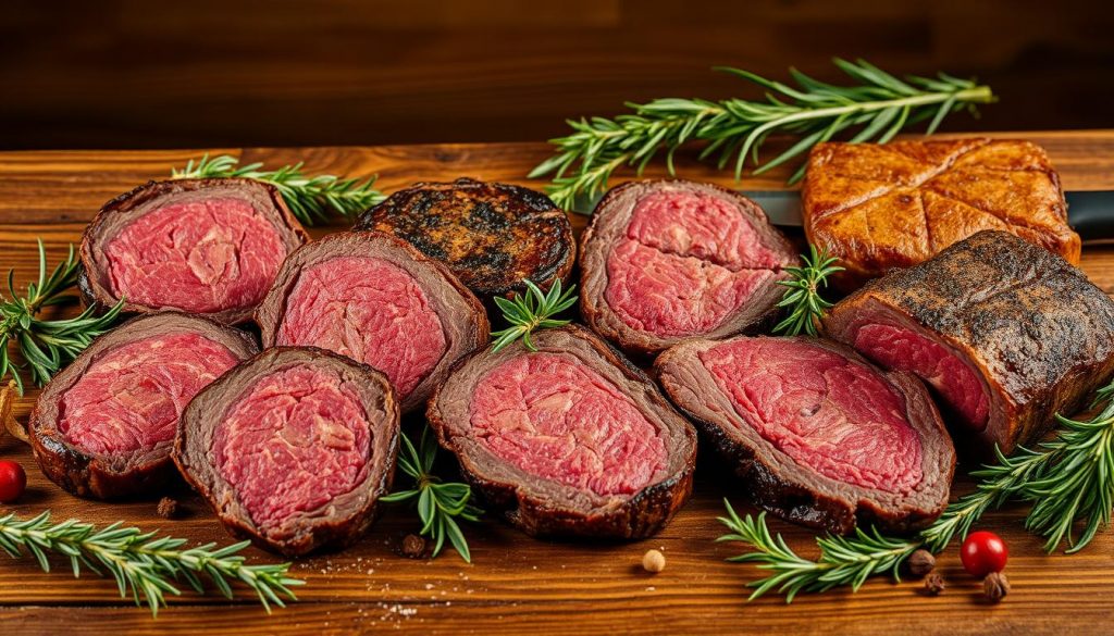 Variétés régionales de filet mignon séché