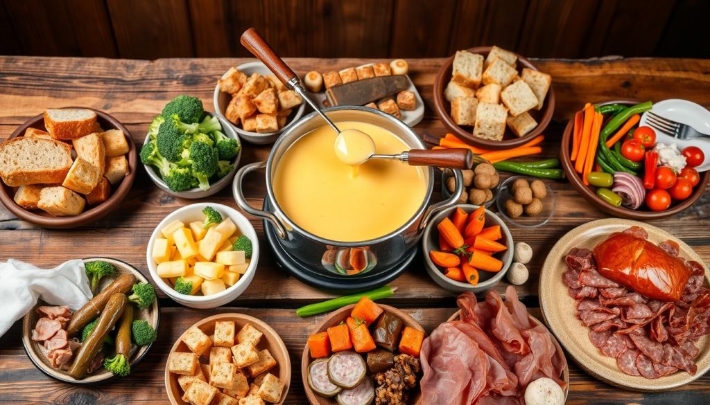 accompagnement fondue savoyarde