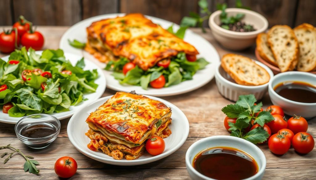 accompagnements pour lasagnes