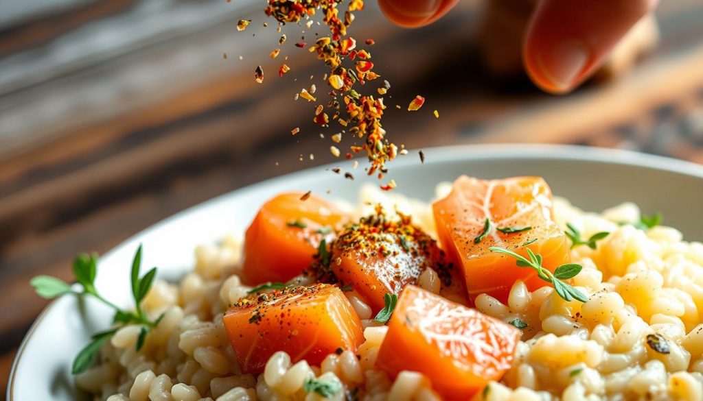 ajouter des épices au risotto