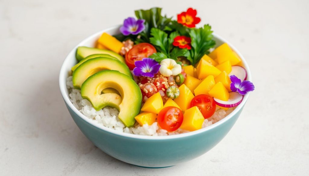 algues poke bowl